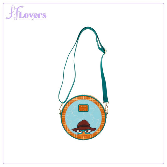 Loungefly Disney Phineas & Ferb Perry The Platypus Pool Crossbody - LF Lovers