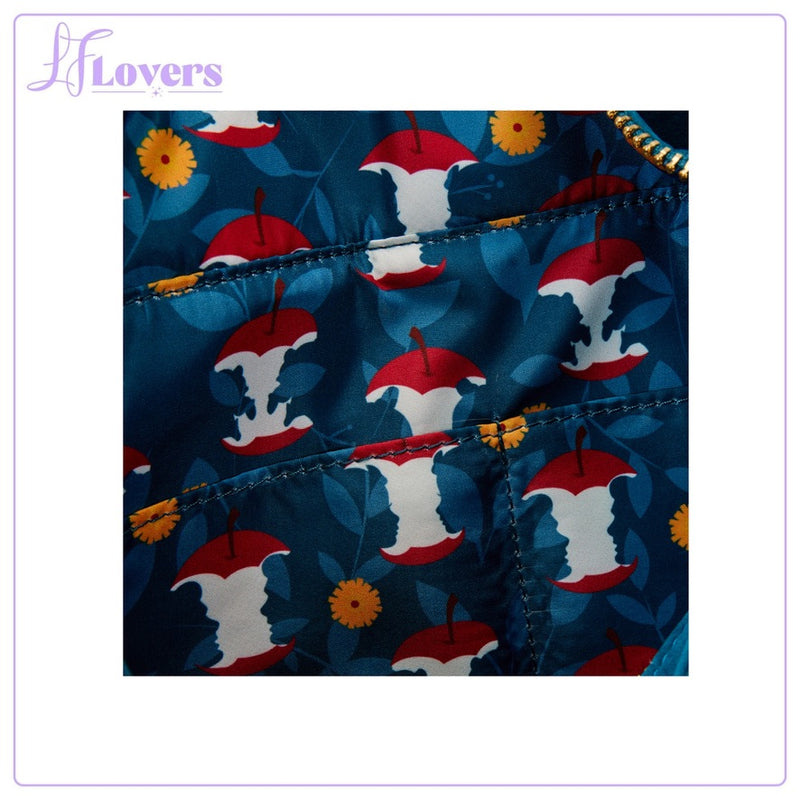 Load image into Gallery viewer, Loungefly Disney Snow White Heritage Quilted Velvet Tote Bag - LF Lovers

