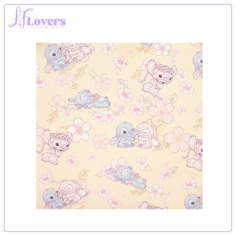 Load image into Gallery viewer, Loungefly Disney Cute Stitch Cherry Blossom Mini Backpack - PRE ORDER
