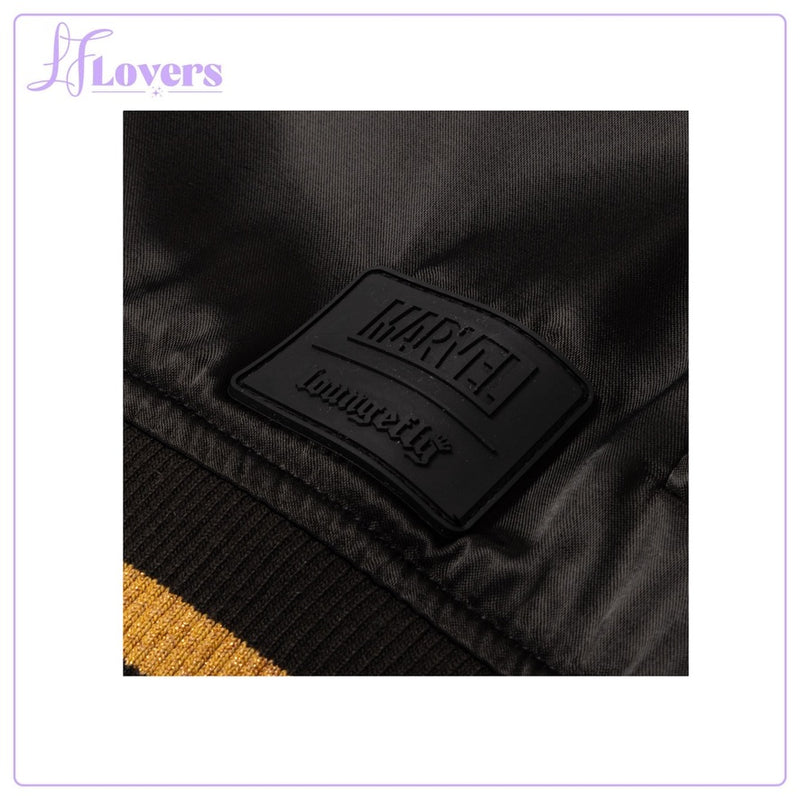 Load image into Gallery viewer, Loungefly Marvel 85th Anniversary Satin Bomber Jacket
