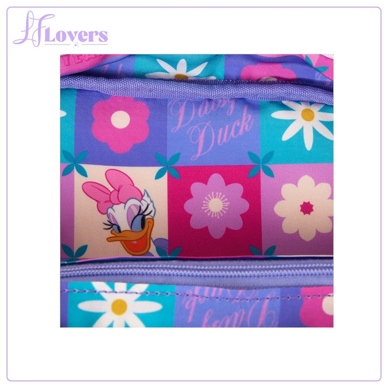 Load image into Gallery viewer, Loungefly Disney Daisy Duck Nylon Mini Tote Bag - PRE ORDER
