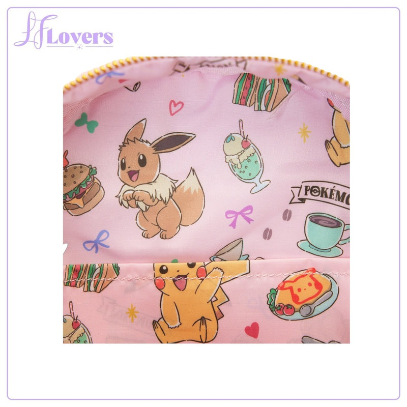 Load image into Gallery viewer, Loungefly Pokemon Pikachu &amp; Eevee Mini Backpack
