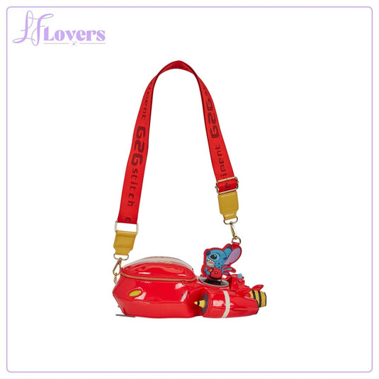 Loungefly Disney Lilo & Stitch Stitch Ship Figural Crossbody Bag - PRE ORDER - LF Lovers
