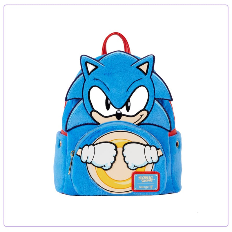 Load image into Gallery viewer, Loungefly Sega Sonic The Hedgehog Classic Cosplay Mini Backpack - PRE ORDER - LF Lovers
