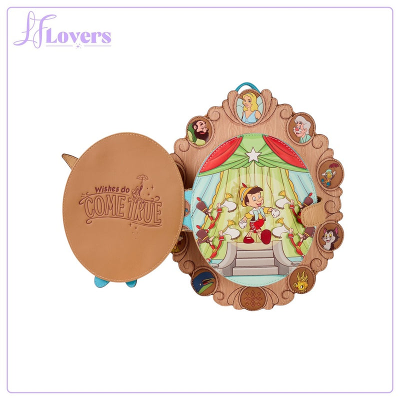 Load image into Gallery viewer, Loungefly Disney Pinocchio Cameo Mini Backpack - PRE ORDER
