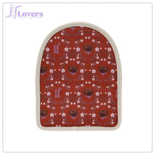 Loungefly Cream And Red Floral Light Up Mini Backpack Insert Organiser - PRE ORDER