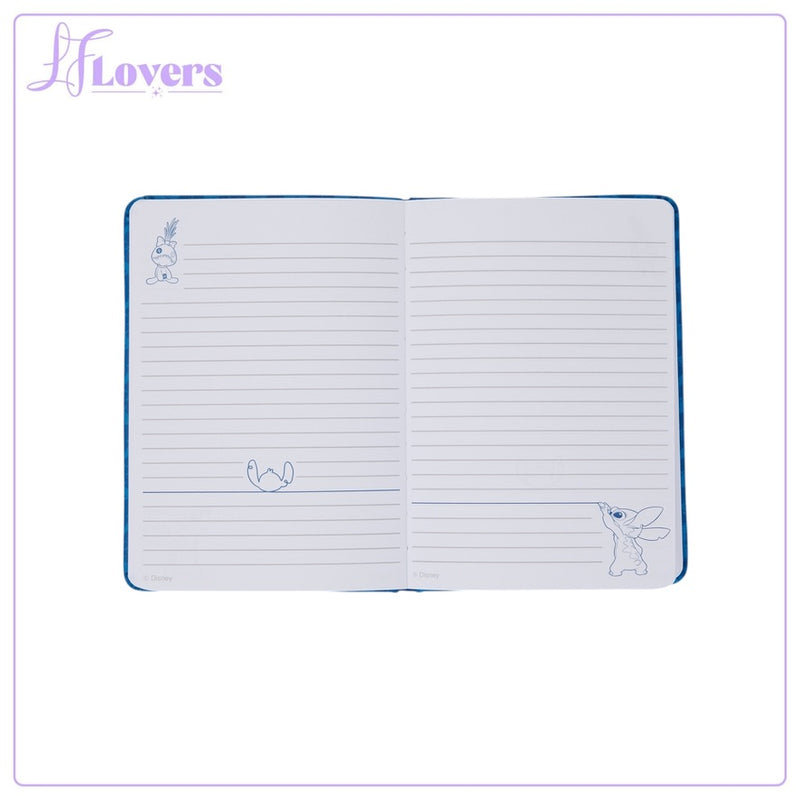 Load image into Gallery viewer, Loungefly Disney Lilo And Stitch Holiday Refillable Stationary Journal - PRE ORDER
