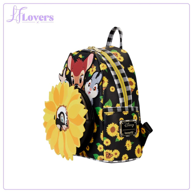 Load image into Gallery viewer, Loungefly Disney Bambi Sunflower Friends Mini Backpack - PRE ORDER - LF Lovers

