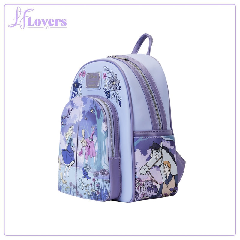 Load image into Gallery viewer, Loungefly Disney Sleeping Beauty 65th Anniversary Scene Mini Backpack - PRE ORDER - LF Lovers
