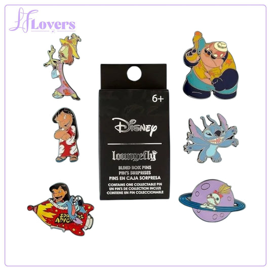 Loungefly Disney Lilo & Stitch Space Adventure Mystery Blind Box Pins - PRE ORDER