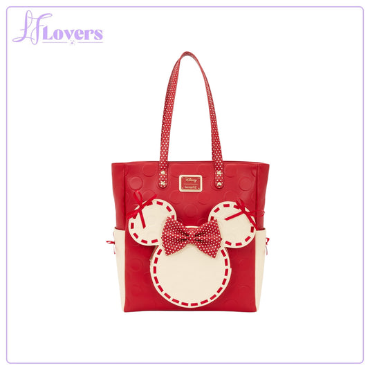 Loungefly Minnie Rocks The Dots Tote Bag - PRE ORDER