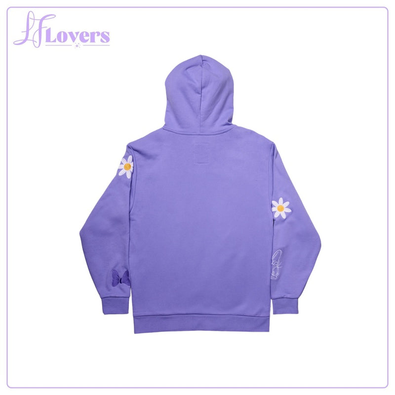 Load image into Gallery viewer, Loungefly Disney Daisy Duck 85th Anniversary Unisex Hoodie - PRE ORDER
