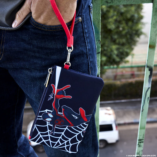 Loungefly Marvel Spiderverse Miles Morales Nylon Wristlet Wallet - PRE ORDER - LF Lovers