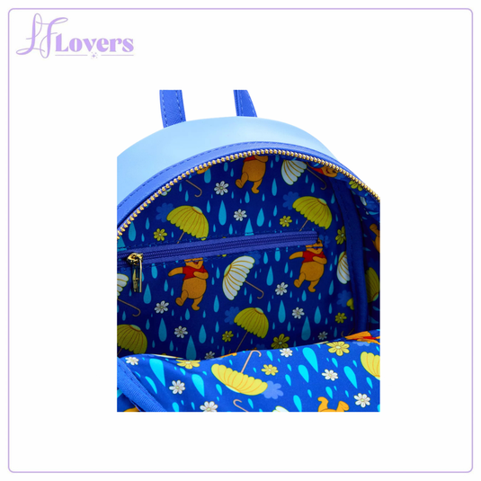 Loungefly Disney Winnie the Pooh Rainy Umbrella Scene Mini Backpack - LF Lovers