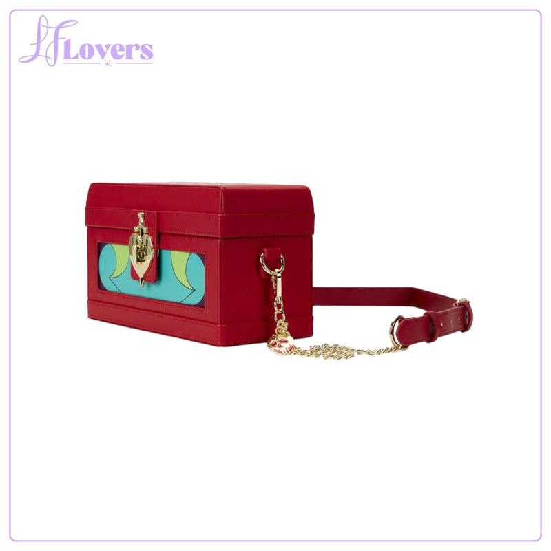 Load image into Gallery viewer, Stitch Shoppe Snow White Exclusive Evil Queen Heart Box Figural Crossbody Bag - LF Lovers
