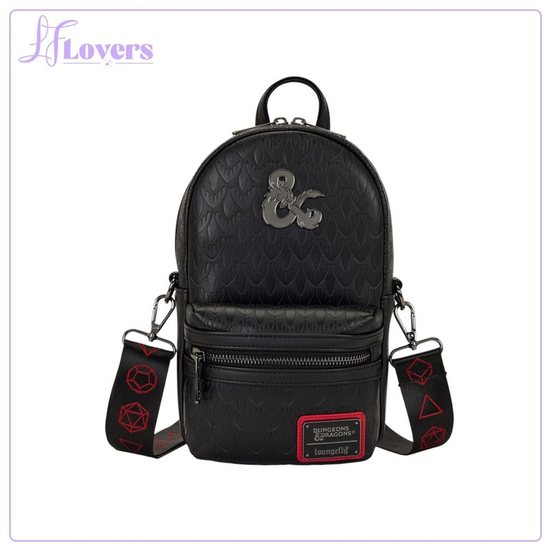 Load image into Gallery viewer, Loungefly Hasbro Dungeons &amp; Dragons Sling Bag With Coin Bag - PRE ORDER
