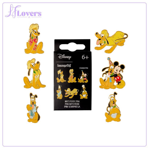 Loungefly Disney Pluto 95th Anniversary Mystery Box pins - PRE ORDER