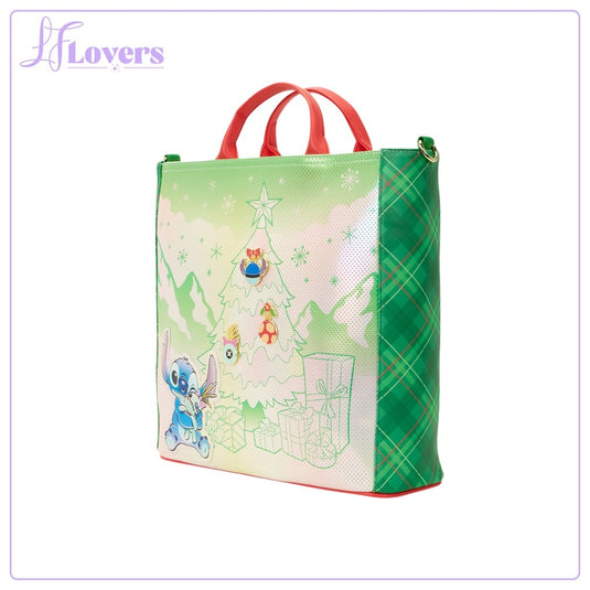 Loungefly Disney Lilo And Stitch Holiday Tote Bag - PRE ORDER