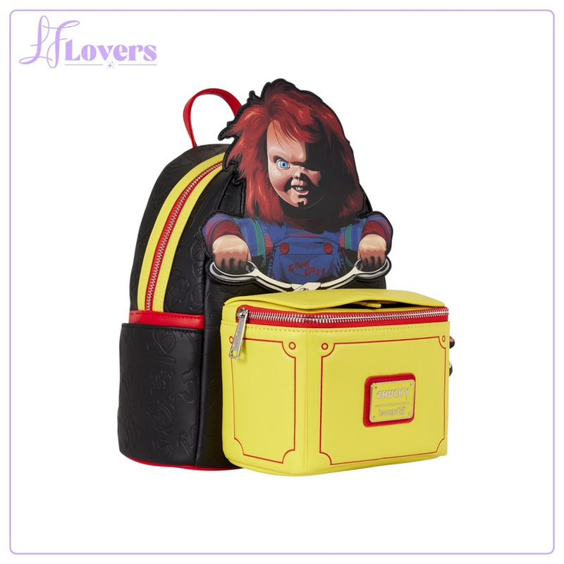 Load image into Gallery viewer, Loungefly Chucky Pop Up Mini Backpack - PRE ORDER - LF Lovers
