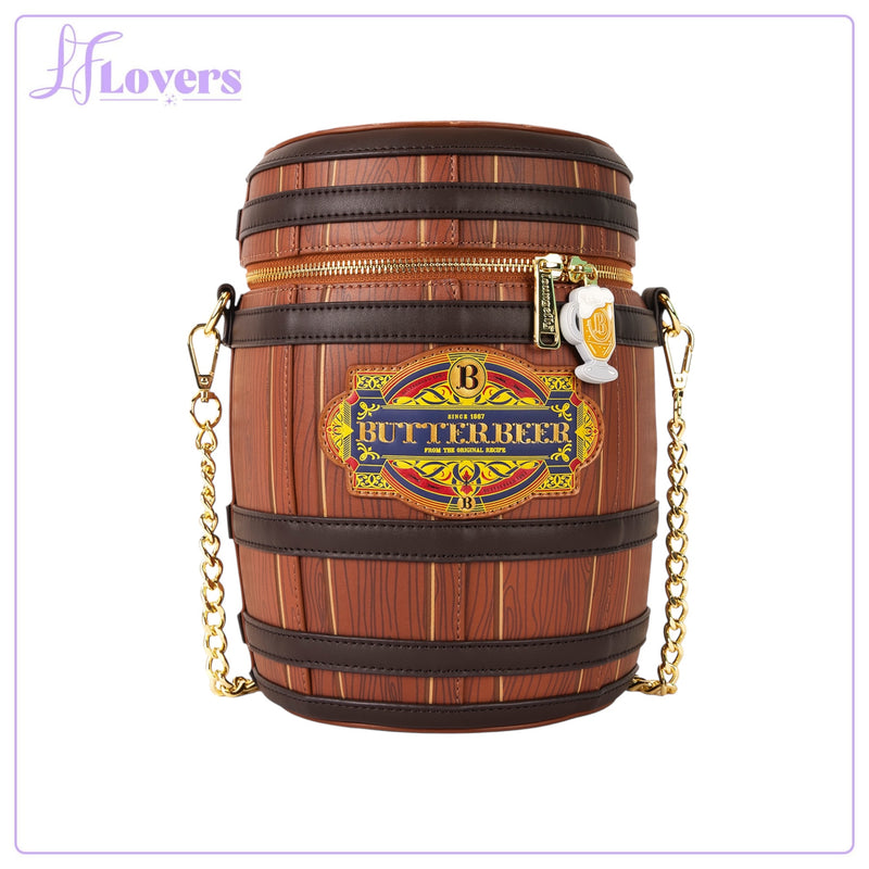 Load image into Gallery viewer, Loungefly Warner Brothers Harry Potter Butterbeer Barrel Crossbody - PRE ORDER - LF Lovers

