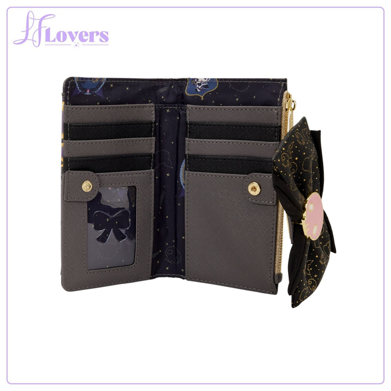 Load image into Gallery viewer, Loungefly Sanrio Kuromi 20th Anniversary Bi-Fold Wallet - PRE ORDER
