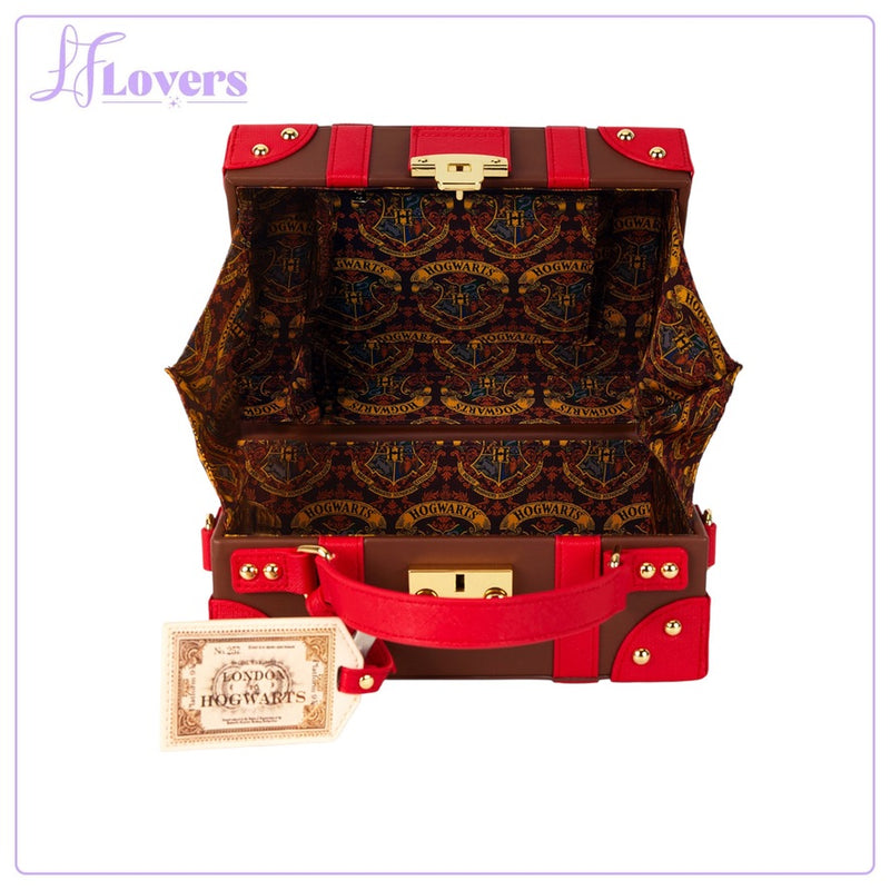 Load image into Gallery viewer, Loungefly Harry Potter Hogwarts Express Luggage Crossbody
