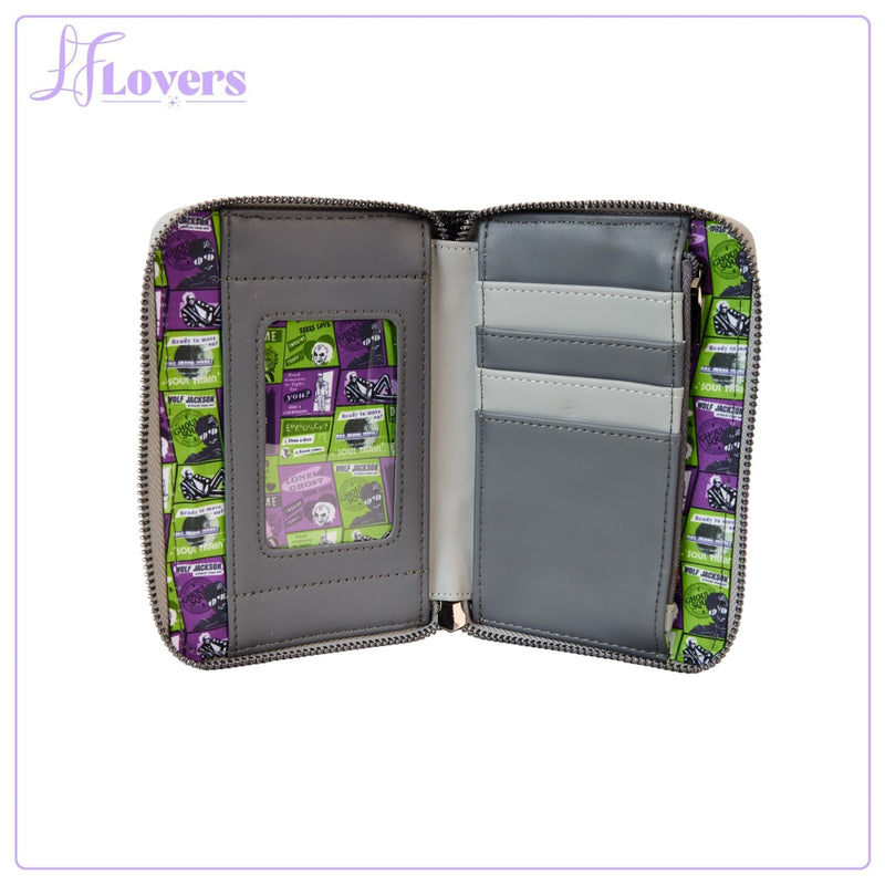 Load image into Gallery viewer, Loungefly Warner Brothers Beetlejuice 2 Zip Around Wallet
