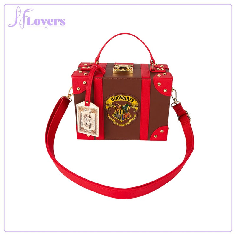 Load image into Gallery viewer, Loungefly Harry Potter Hogwarts Express Luggage Crossbody
