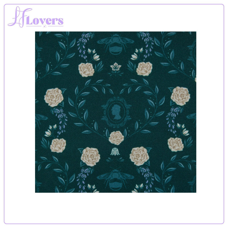 Load image into Gallery viewer, Loungefly Netflix Bridgerton Silhouette Floral Mini Backpack - PRE ORDER
