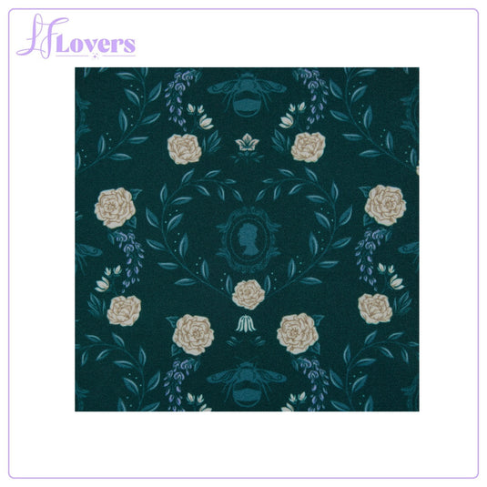 Loungefly Netflix Bridgerton Silhouette Floral Mini Backpack - PRE ORDER