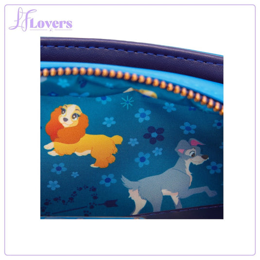 Loungefly Disney Lady And The Tramp 70th Anniversary Crossbody - LF Lovers