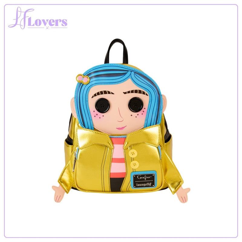 Load image into Gallery viewer, Loungefly Laika Coraline Doll Cosplay Mini Backpack - COMING SOON
