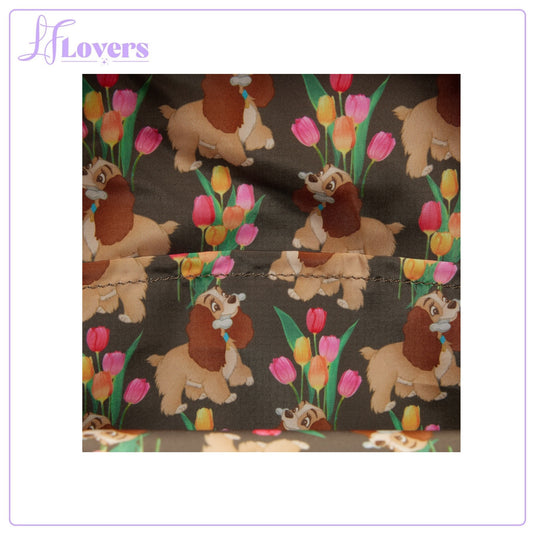 Loungefly Disney Lady And The Tramp Pastel Tulip Mini Backpack - PRE ORDER