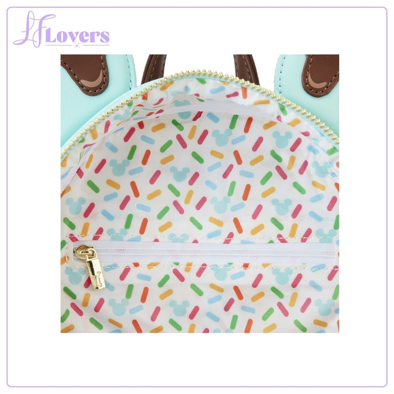 Load image into Gallery viewer, Loungefly Disney Mickey And Minni Sweets Ice Cream Mini Backpack - PRE ORDER
