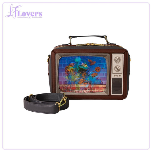 Loungefly Sesame Street Lenticular Retro TV Crossbody