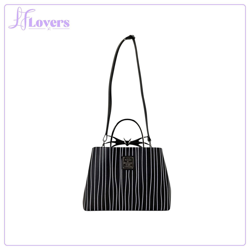 Load image into Gallery viewer, Loungefly Disney NBC Jack Skellington Handbag - PRE ORDER - LF Lovers
