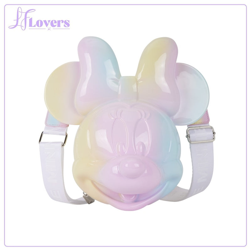 Load image into Gallery viewer, Loungefly Disney Minnie Mouse Tie Dye Molded Crossbody - PRE ORDER - LF Lovers
