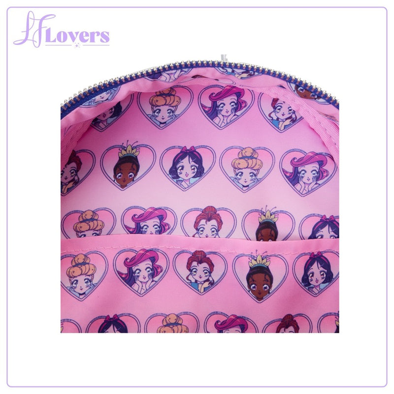 Load image into Gallery viewer, Loungefly Disney Princess Manga Style Mini Backpack - PRE ORDER - LF Lovers
