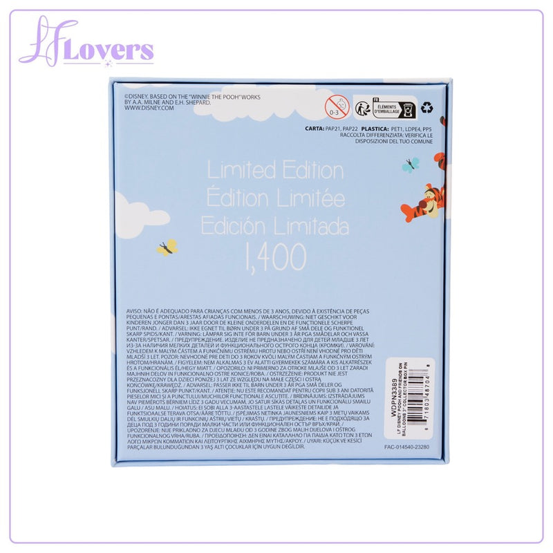 Load image into Gallery viewer, Loungefly Disney Pooh And Friends On Balloons 3&quot; Collector Box Pin - LF Lovers
