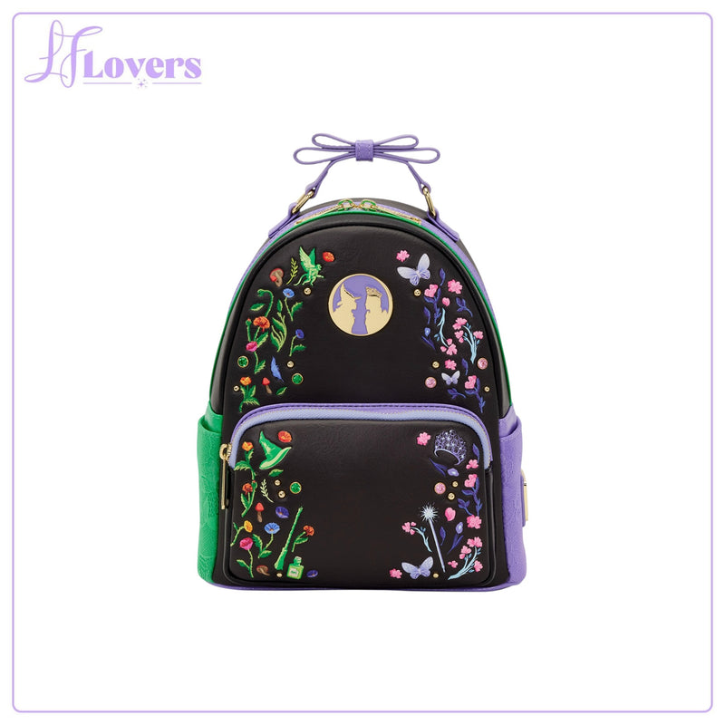 Load image into Gallery viewer, Loungefly Universal Wicked Floral And Lace Mini Backpack - Pre Order - LF Lovers
