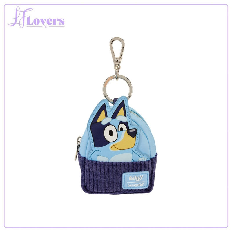 Load image into Gallery viewer, Loungefly BBC Bluey Mystery Mini Backpack Keychain Charm - Preorder
