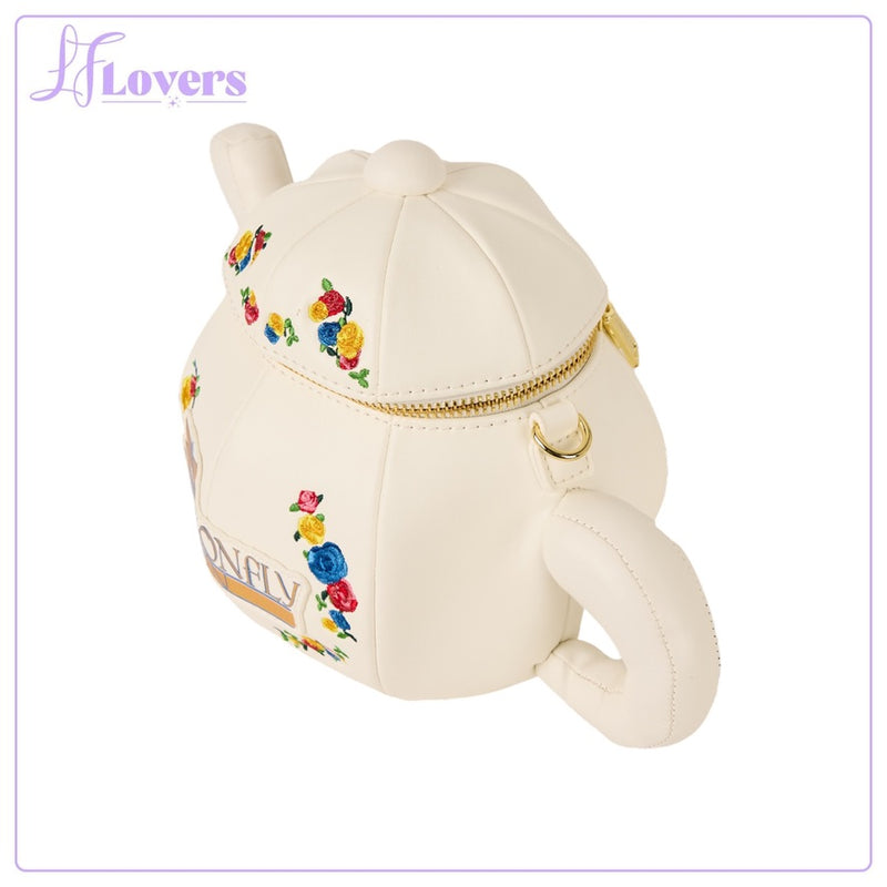 Load image into Gallery viewer, Loungefly Warner Brothers Gilmore Girls Dragonfly Inn Figural Teapot Crossbody - PRE ORDER
