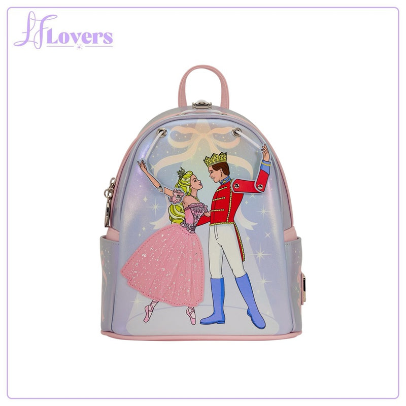 Load image into Gallery viewer, Loungefly Mattel Barbie Nutcracker Mini Backpack - Preorder - LF Lovers
