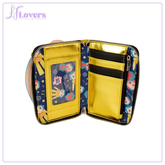 Loungefly Laika Coraline Doll Cosplay Zip Around Wallet - COMING SOON