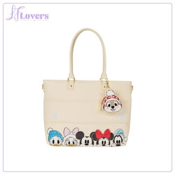 Load image into Gallery viewer, Loungefly Disney Mickey &amp; Friends Puff Quilt Tote Bag - Preorder

