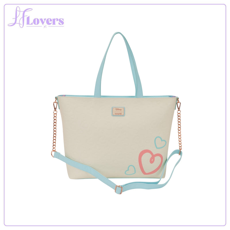 Load image into Gallery viewer, Loungefly Disney Lilo &amp; Stitch True Love Tote Bag
