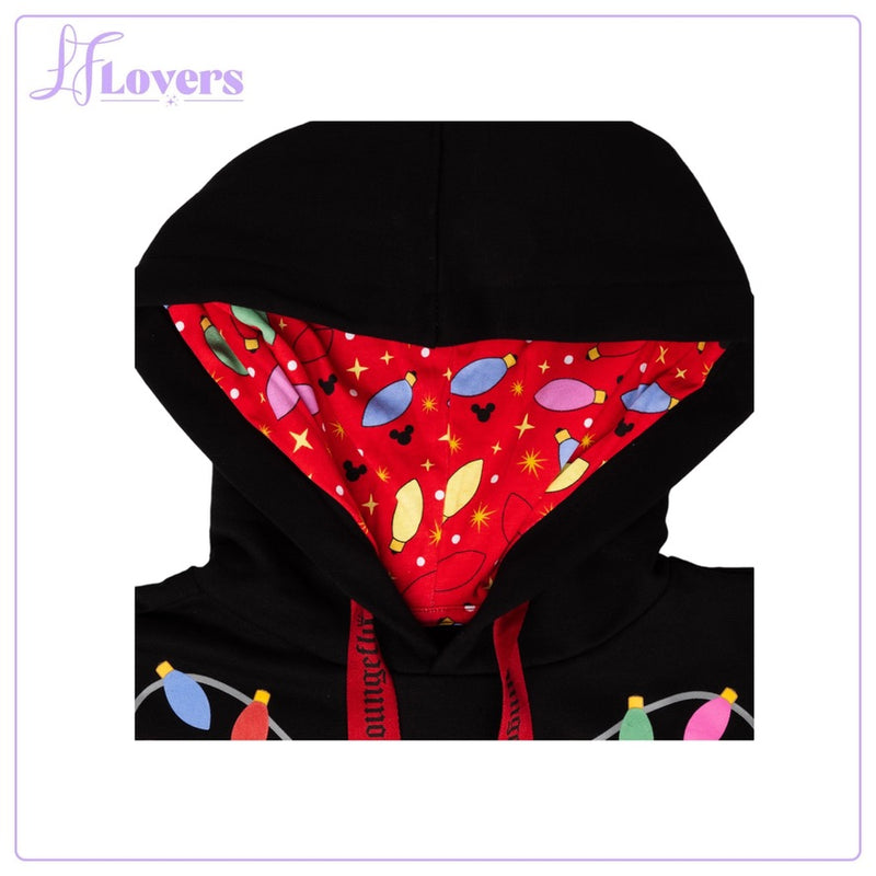 Load image into Gallery viewer, Loungefly Disney Mickey&#39;s Light Up Decorations Hooded Sweatshirts
