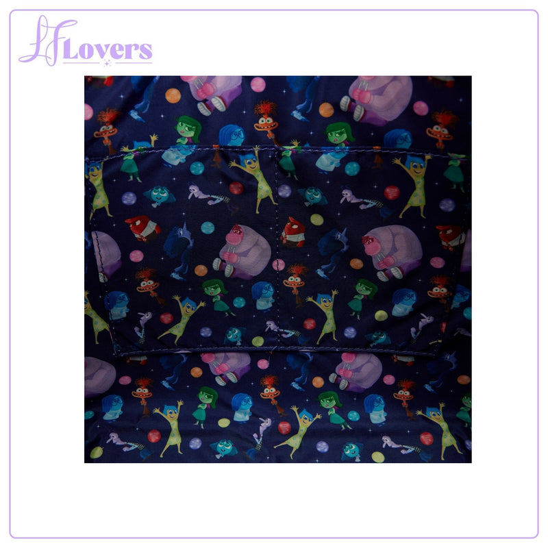 Load image into Gallery viewer, Loungefly Disney Pixar Inside Out 2 Anxiety Tote Bag With Coin Bag - PRE ORDER
