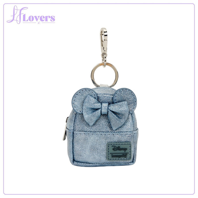 Load image into Gallery viewer, Loungefly Disney Minnie Mouse Glitter Mystery Mini Backpack Charms - PRE ORDER
