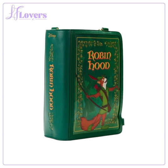 Loungefly Disney Classic Books Robin Hood Convertible Crossbody - Preorder
